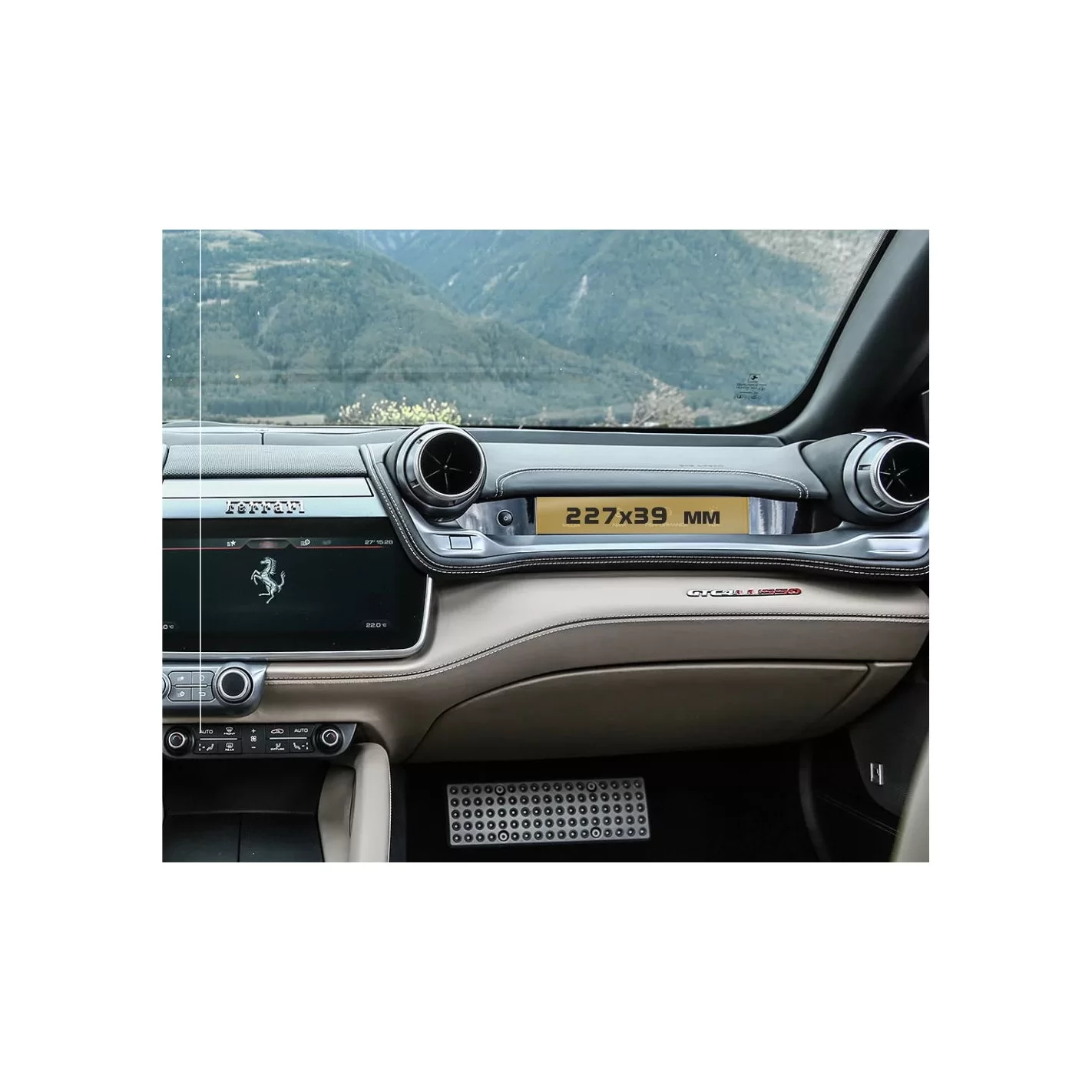 Ferrari GTC4Lusso 03.2016 - Present Multimedia passenger ExtraShield Screeen Protector