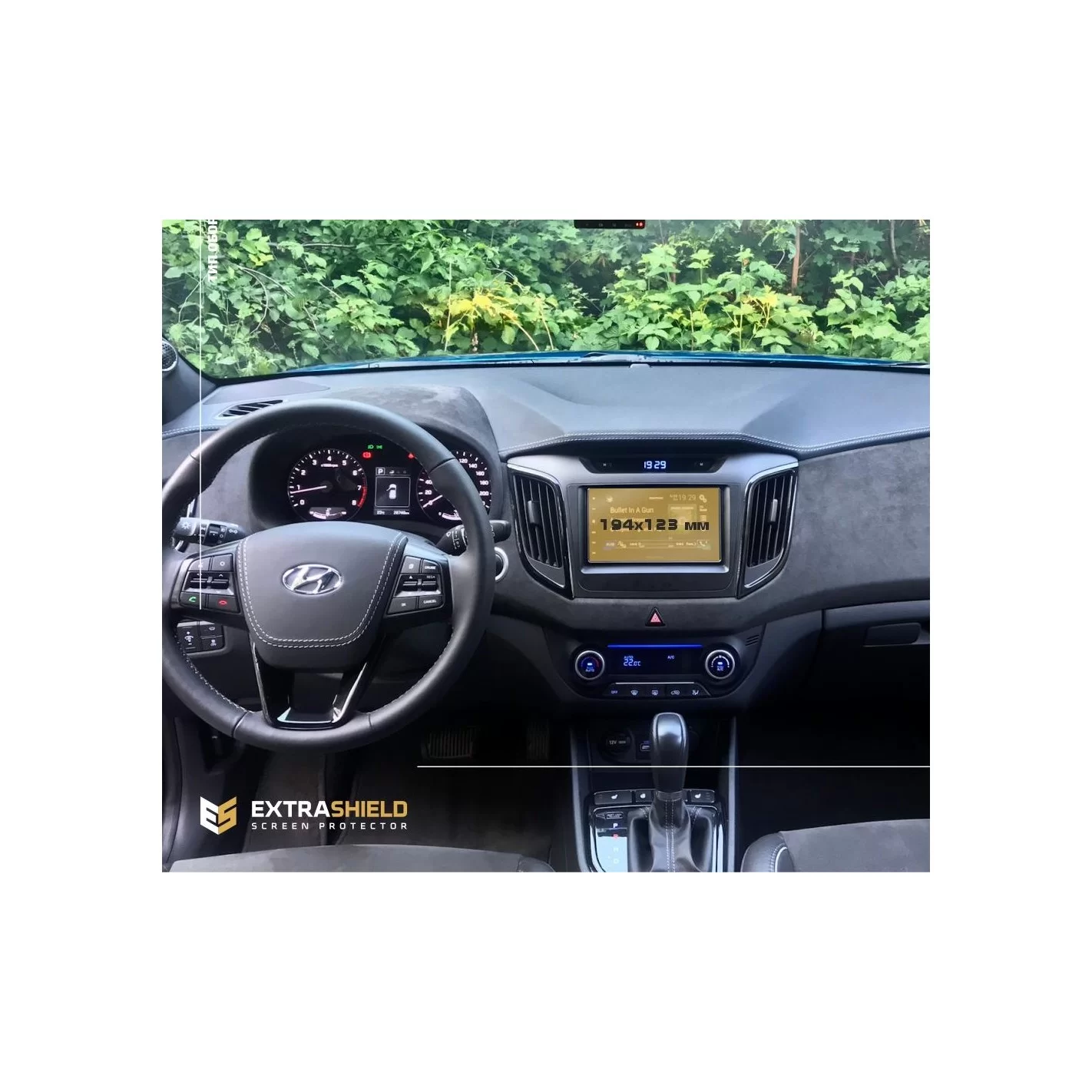 Hyundai Creta 2019 - x.x Multimedia 8" ExtraShield Screeen Protector