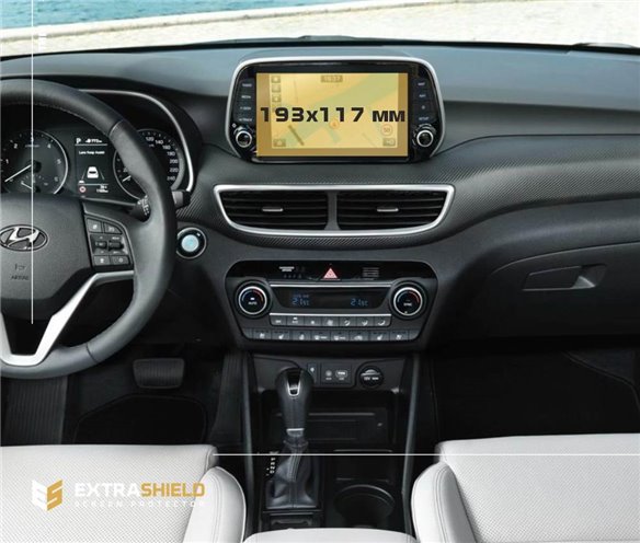 Hyundai Tucson 2015 - 2020 Multimedia 8" ExtraShield Screeen Protector