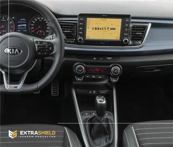 KIA Rio 2019 - x.x Multimedia 8" ExtraShield Screeen Protector