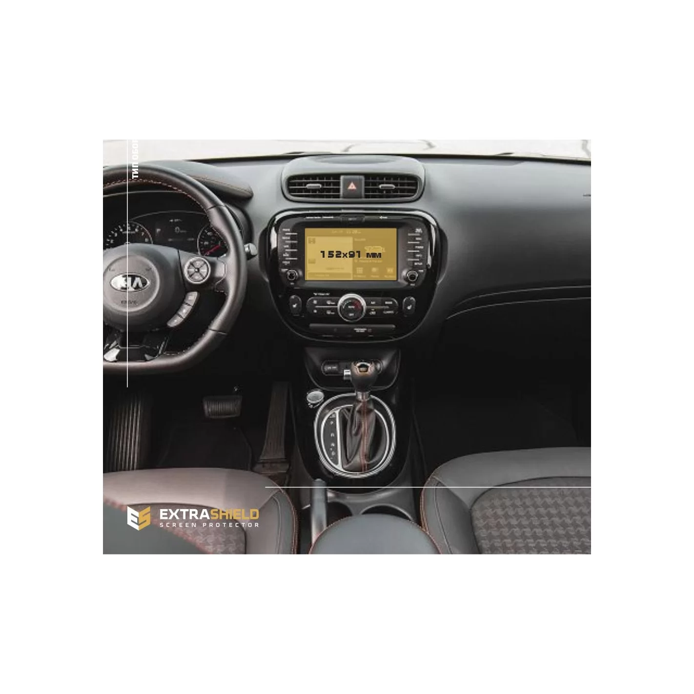 KIA Soul 2018 - Present Multimedia 7" ExtraShield Screeen Protector