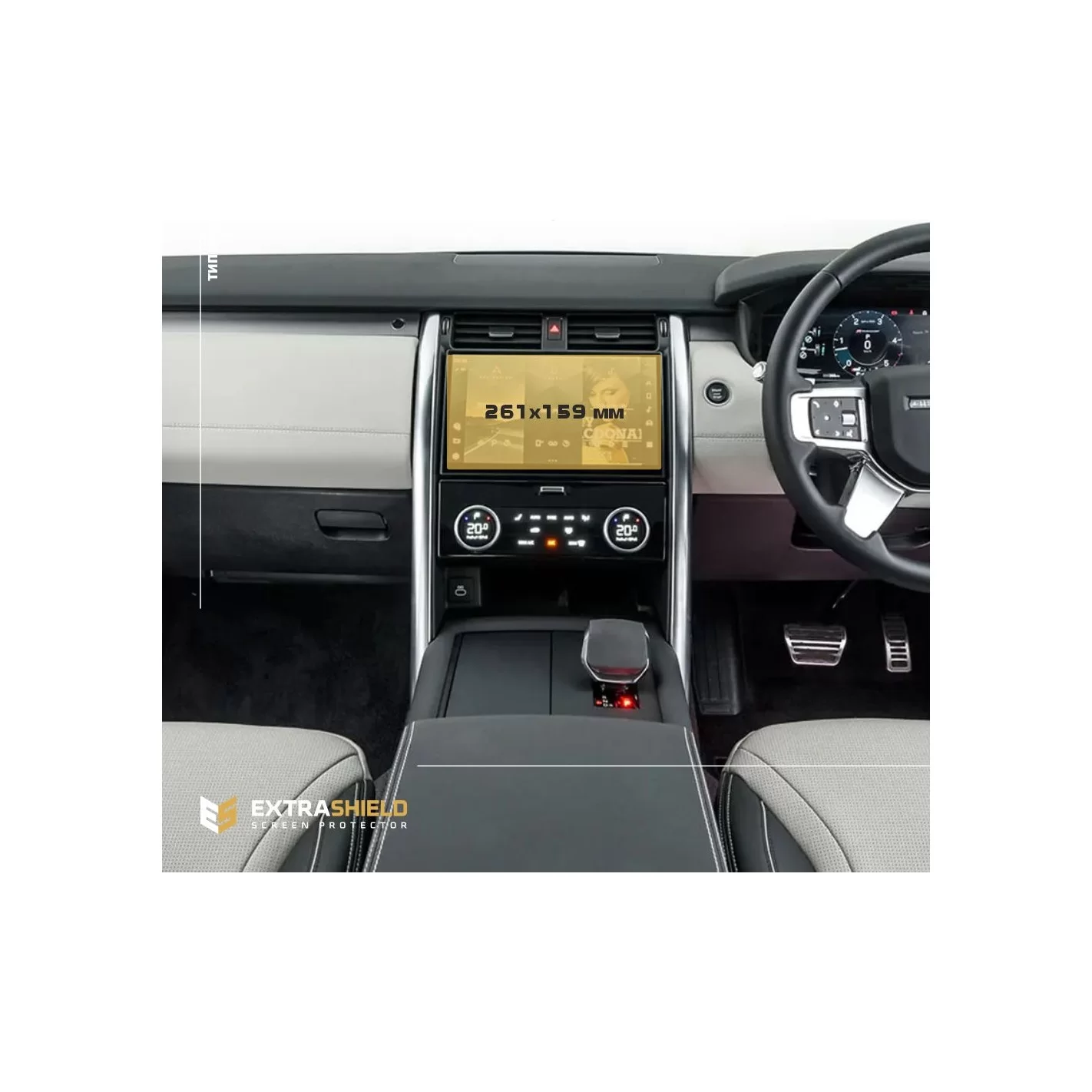 Land Rover Discovery Sport (L550) 2021 - Present Multimedia Touch Pro 10" ExtraShield Screeen Protector