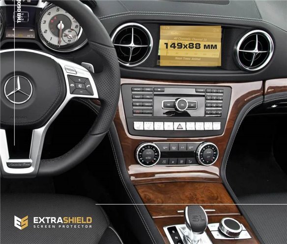 Mercedes-Benz SL-Class (R231/R232) 2012 - Present Multimedia 7" ExtraShield Screeen Protector