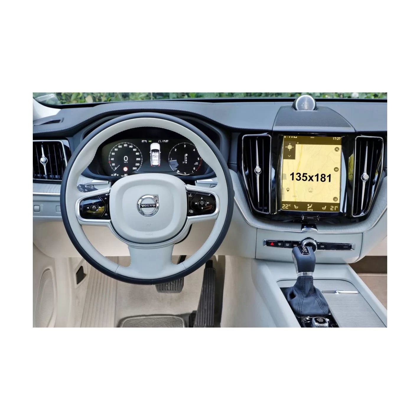 Volvo XC60 2017 - Present Multimedia 9" ExtraShield Screeen Protector