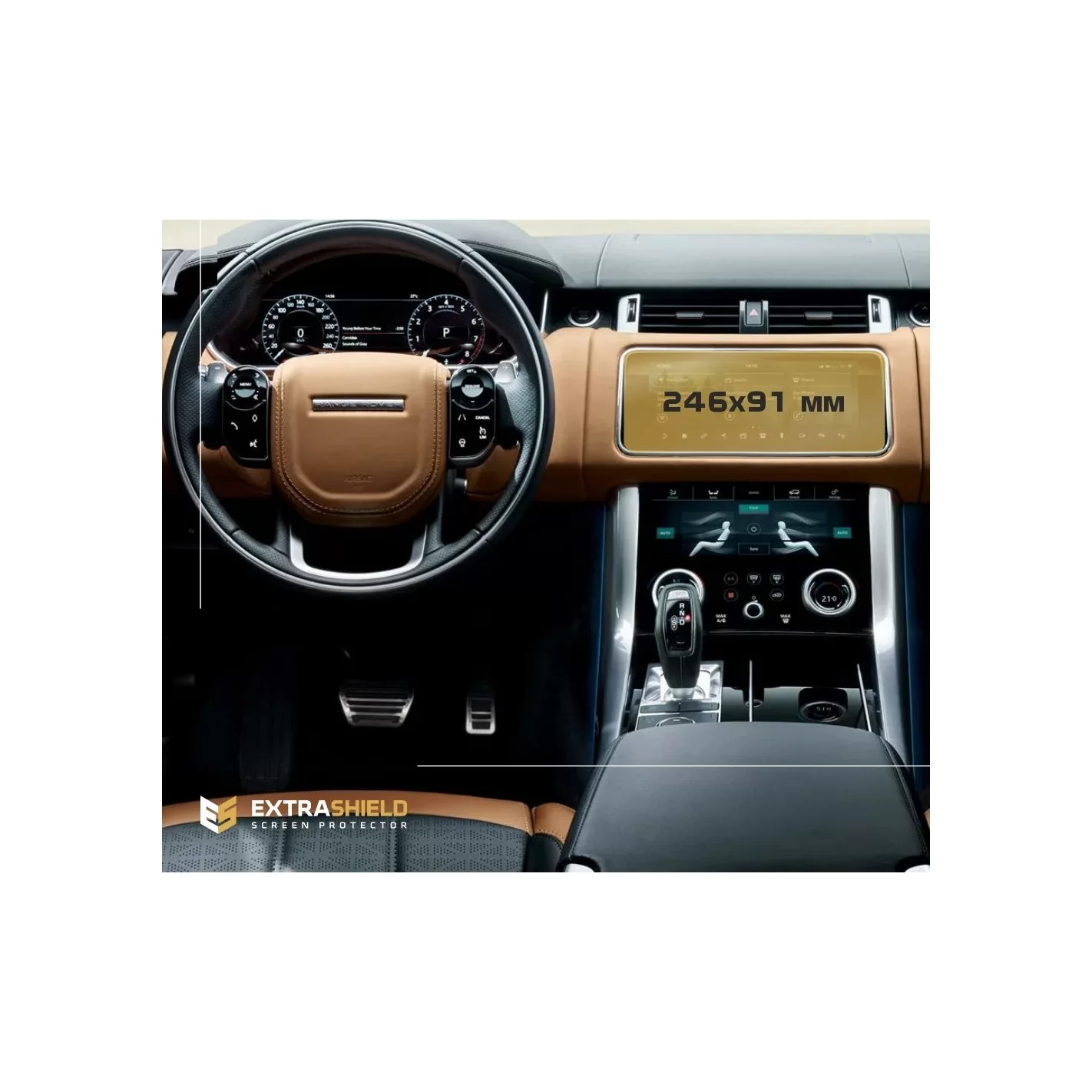 Land Rover RR Sport (L494) 2017 - Present Multimedia ExtraShield Screeen Protector