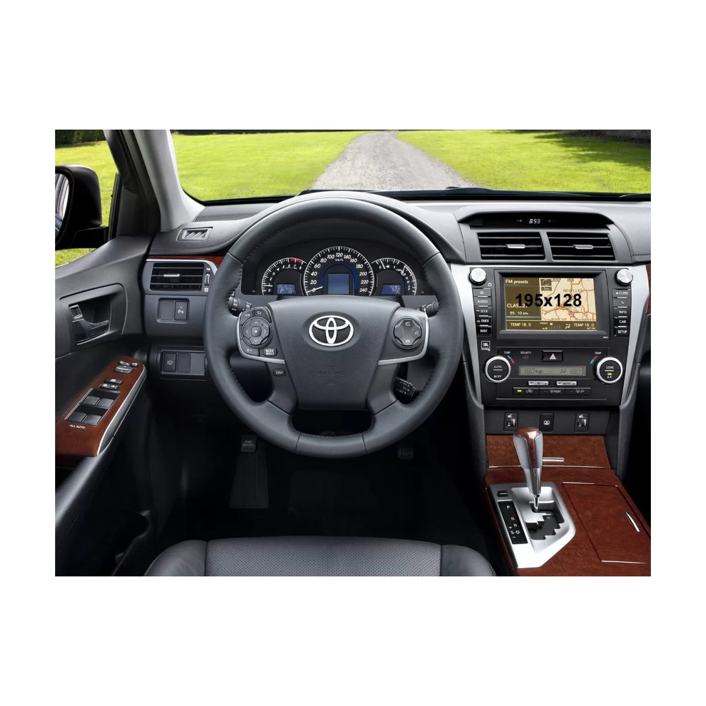 Toyota Camry VI (XV50/XV55) 2012 - Present Multimedia 8" ExtraShield Screeen Protector