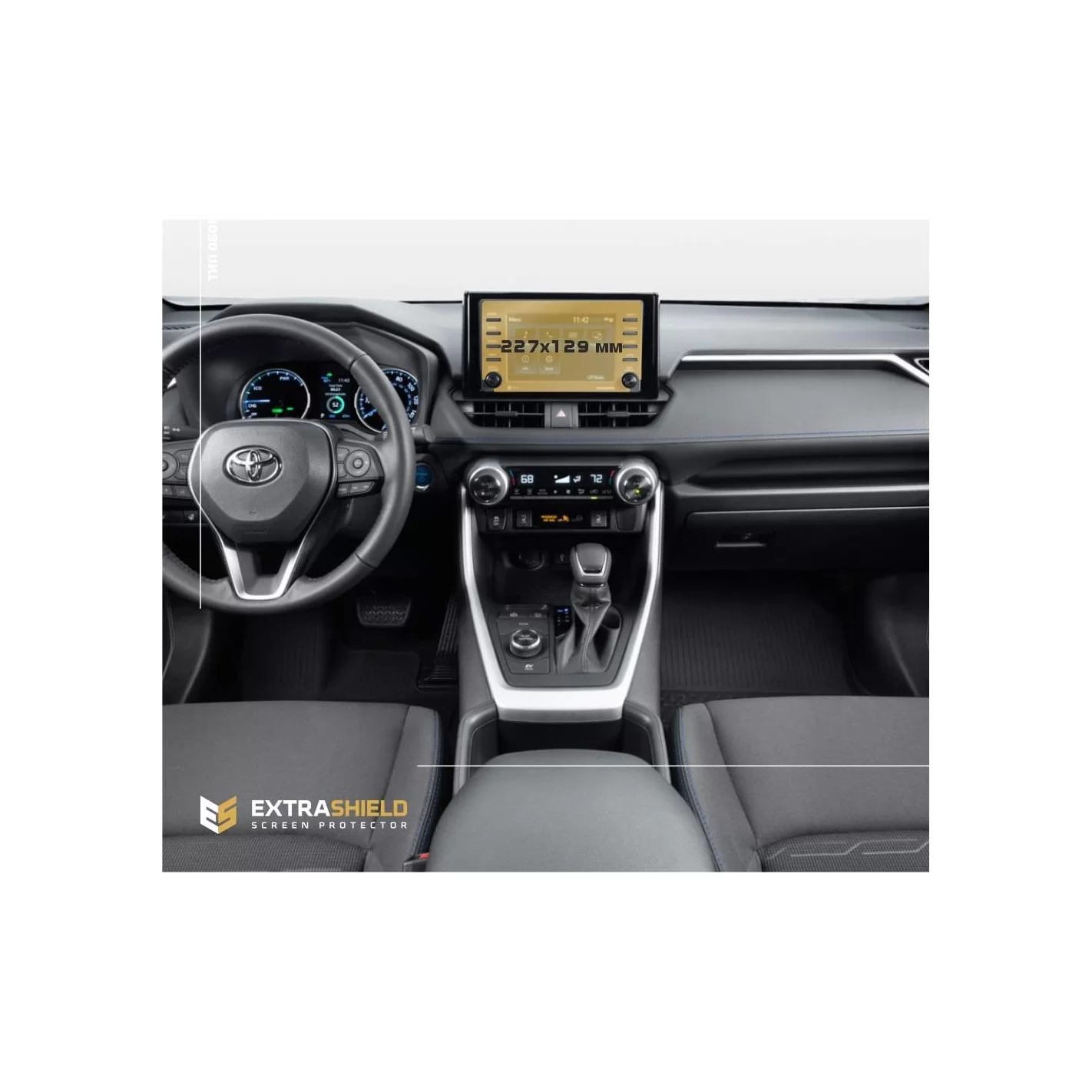 Toyota RAV4 2018 - Present Multimedia 7" ExtraShield Screeen Protector