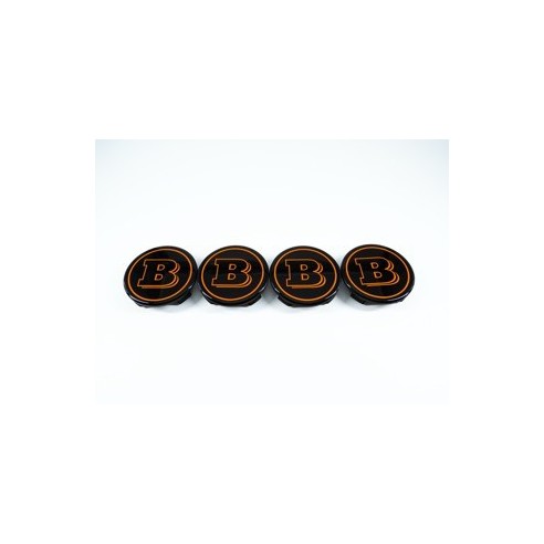 Orange Brabus Emblem Logo Set for Mercedes G class W463a W464 G63