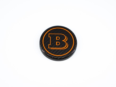 Orange Brabus Emblem Logo Set for Mercedes G class W463a W464 G63