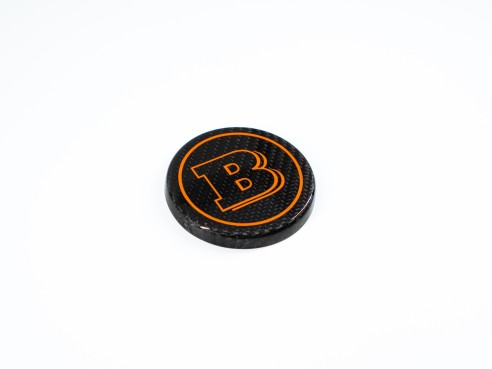 Orange Brabus Emblem Logo Set for Mercedes G class W463a W464 G63