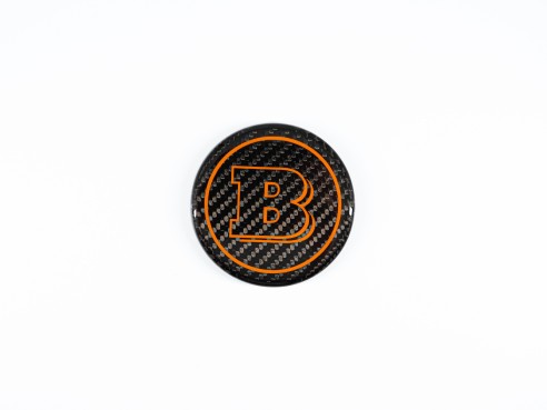 Orange Brabus Emblem Logo Set for Mercedes G class W463a W464 G63