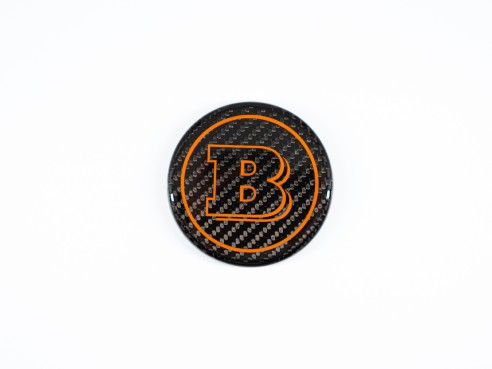 Orange Brabus Emblem Logo Set for Mercedes G class W463a W464 G63