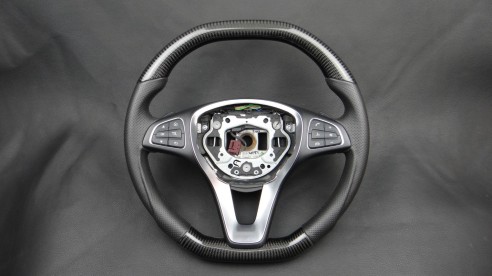 Mercedes-Benz E-Class W212 Steering Wheel Carbon Leather