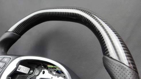 Mercedes-Benz E-Class W212 Steering Wheel Carbon Leather