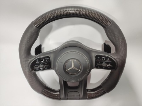 AMG Mercedes-Benz S-Class G-Class S222 W463A Steering Wheel Carbon Leather