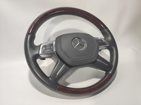 Mercedes-Benz ML GL G-Class E-Class W212 W463 W166 X166 Steering Wheel Wood